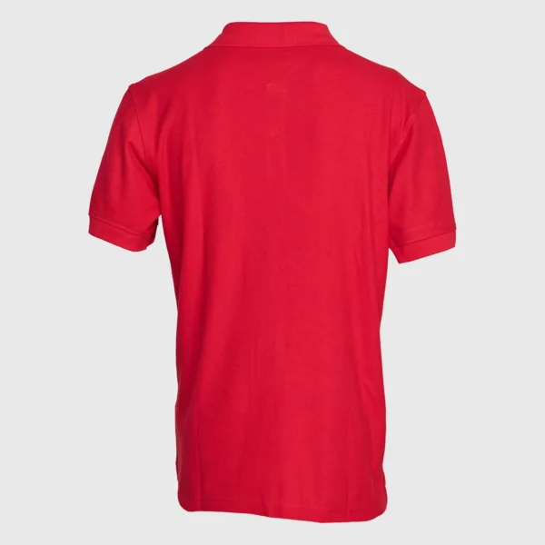 Polera Pique Hombre 80/20 M/C Roja