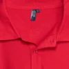 Polera Pique Hombre 80/20 M/C Roja