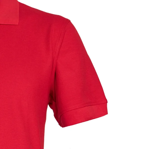 Polera Pique Hombre 80/20 M/C Roja