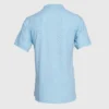 Polera Pique Hombre 80/20 M/C Celeste Claro