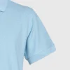 Polera Pique Hombre 80/20 M/C Celeste Claro