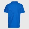 Polera Pique Hombre 80/20 M/C Azul Rey