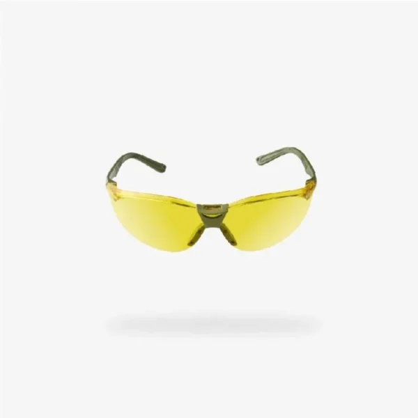 Anteojo de Seguridad Neón Amarillo Antirayadura HC