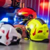 Casco de bomberos Tytan Neo Amarillo