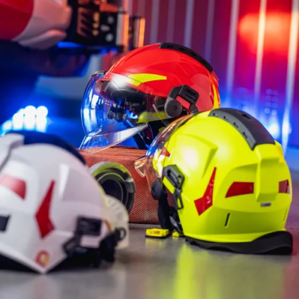 Casco de bomberos Tytan Neo Amarillo