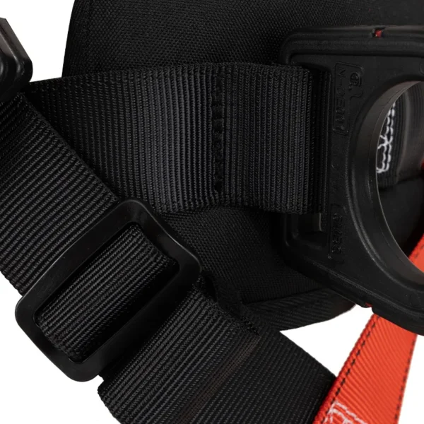 Arnés 4 Argollas Dieléctrico Extracción + Argollas Hombros con Faja, Muslera y Espalda