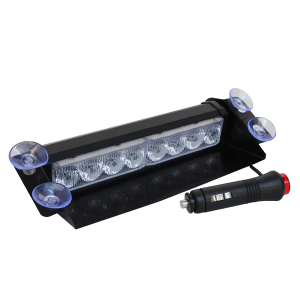 Baliza Vehicular LED para Parabrisas Azul