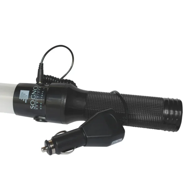 Bastón Luminoso de 54cm Rojo / Verde Recargable a 220V y 12V