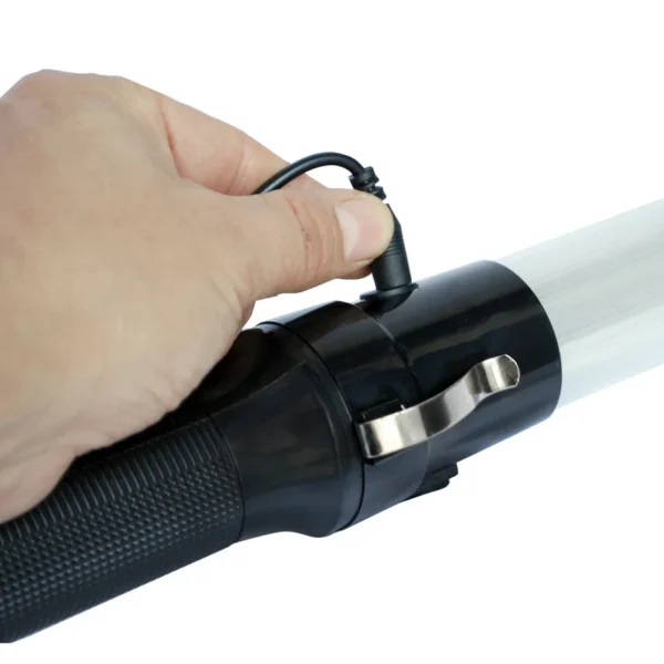 Bastón Luminoso de 54cm Rojo / Verde Recargable a 220V y 12V