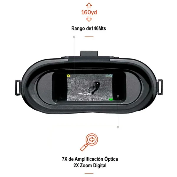 Binocular Visión Nocturna 7x20
