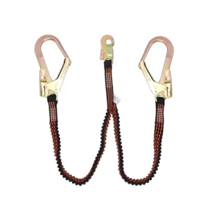 Cabo de Vida en Y en Cinta Tubular Mosquetón Escala