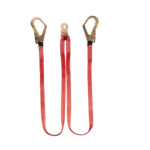 Cabo de Vida en Y Cinta Plana Mosquetón Escala