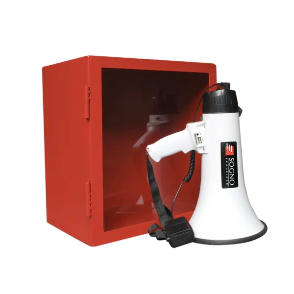 Caja Metálica de Emergencia con Megáfono CT1006