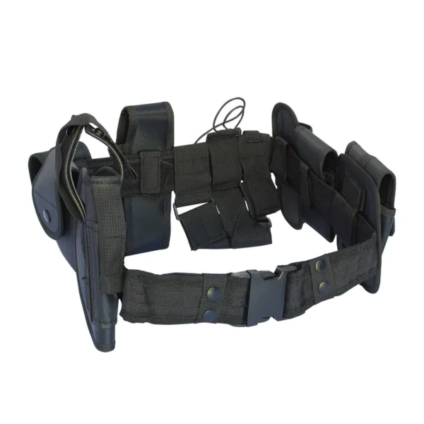 Cinturón Táctico Múltiples Fundas para Seguridad