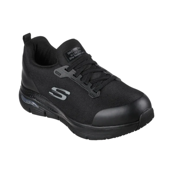 Skechers Zapatilla Mujer Seguridad Evzan Black