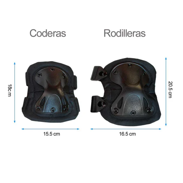 Kit de Rodillera y Codera Localizada