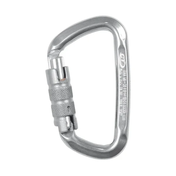 Mosquetón Skylotec D-Shape 3 Tiempos Aluminio