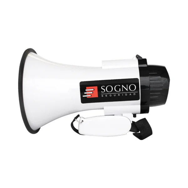 Megáfono Mini Recargable con Grabación y Sirena 15 Watts