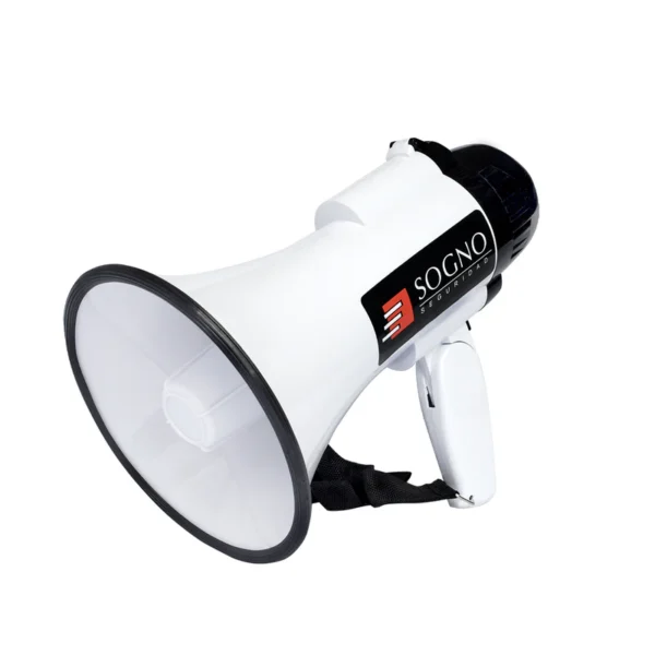 Megáfono Mini Recargable con Grabación y Sirena 15 Watts