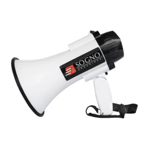 Megáfono Mini Recargable con Grabación y Sirena 15 Watts