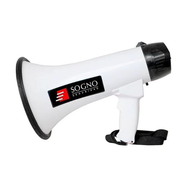Megáfono Sogno 30W A Pilas Rango 500m