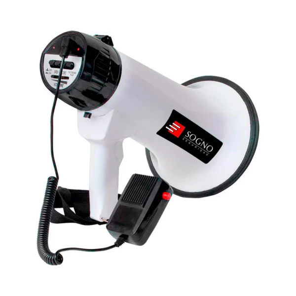 Megáfono Sogno 30W A Pilas Rango 500m