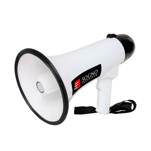 Megáfono Sogno 30W A Pilas Rango 500m