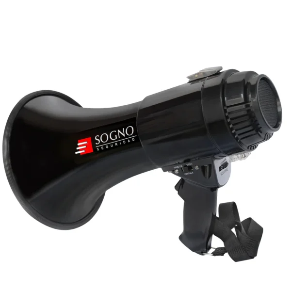 Megáfono Sogno 35W Recargable Rango 600m