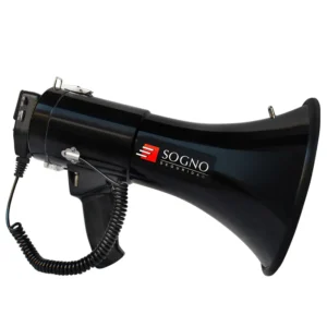 Megáfono Sogno 50W Recargable Rango 800m