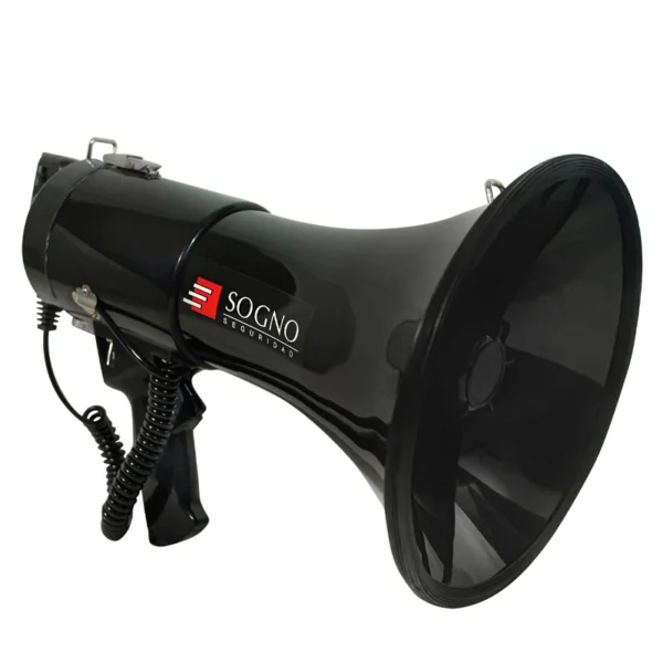 Megáfono Sogno 50W Recargable Rango 800m