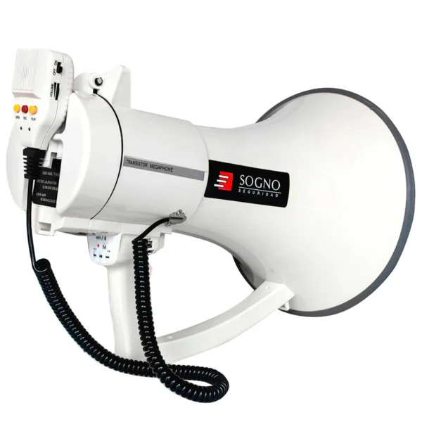 Megáfono Sogno 60W Recargable Rango 1500m