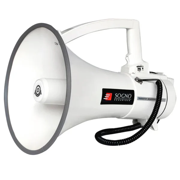 Megáfono Sogno 60W Recargable Rango 1500m