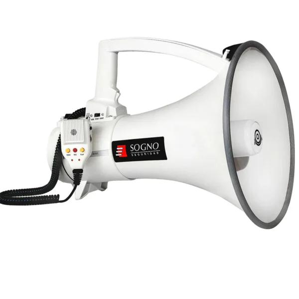 Megáfono Sogno 60W Recargable Rango 1500m