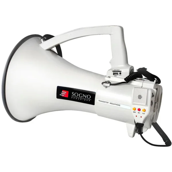 Megáfono Sogno 60W Recargable Rango 1500m