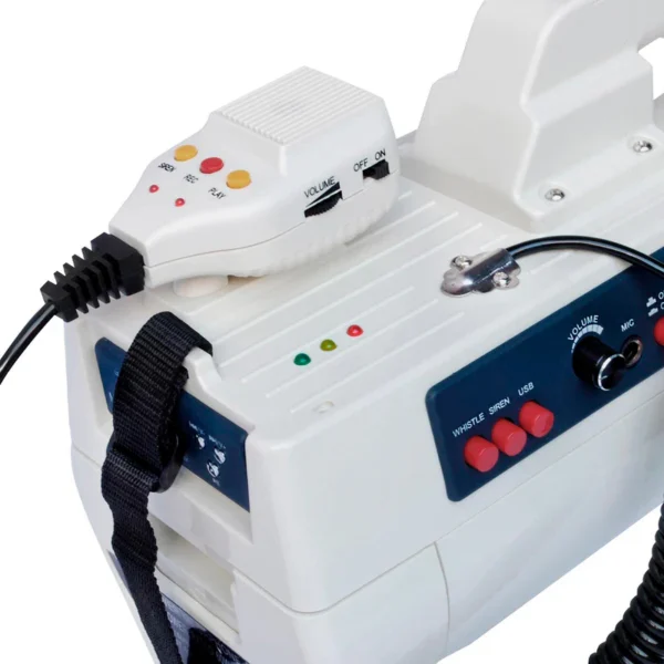 Megáfono Sogno 75W Recargable Rango 2000m