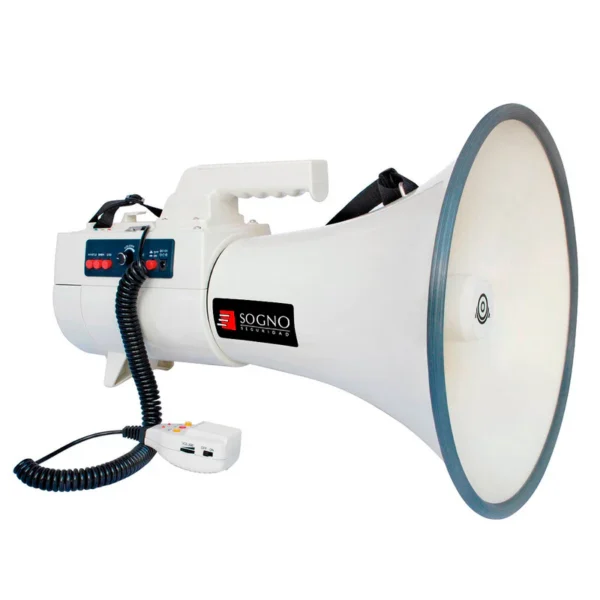 Megáfono Sogno 75W Recargable Rango 2000m