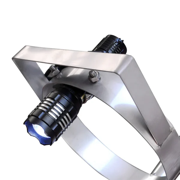 Espejo De Inspección Vehicular con Ruedas y Linterna