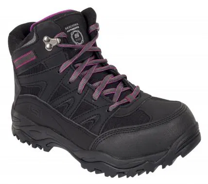 Women's Pomeria - WORK Steel Toe Black/Purple