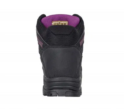Women's Pomeria - WORK Steel Toe Black/Purple