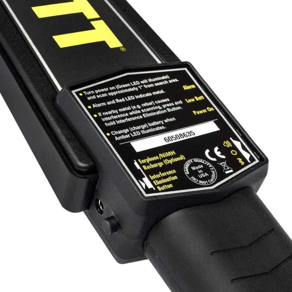 Paleta Detectora de Metales GARRETT Super Scanner V