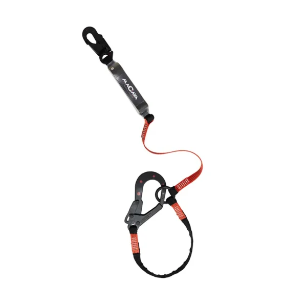 Amortiguador en Lazo Orca en Cinta Plana Mosquetón Escala Dieléctrico