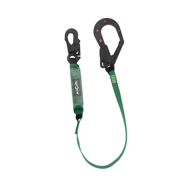 Amortiguador en Lazo en Cinta Ignífuga Mosquetón Escala Dieléctrico