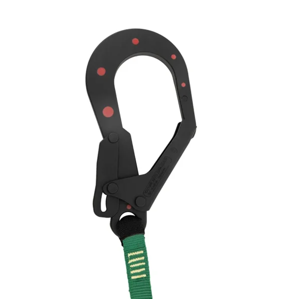 Amortiguador en Lazo en Cinta Ignífuga Mosquetón Escala Dieléctrico