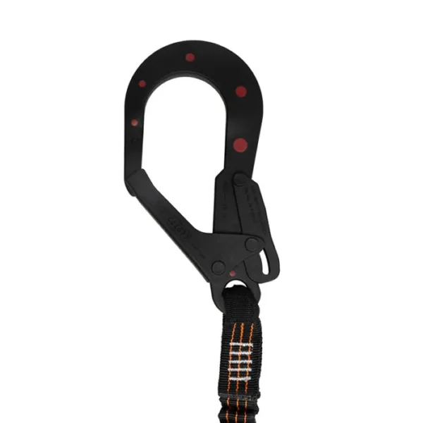 Amortiguador en Lazo en Cinta Tubular Mosquetón Escala Dieléctrico