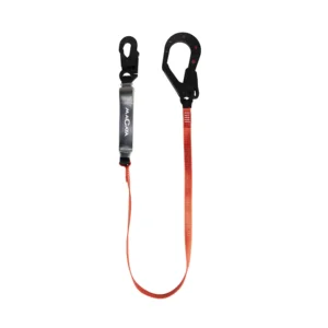 Amortiguador en Lazo en Cinta Plana Mosquetón Escala Dieléctrico