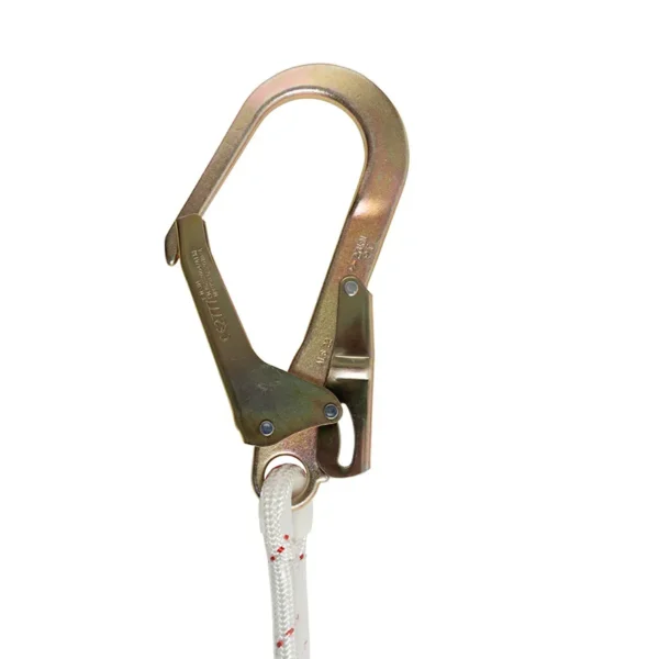 Amortiguador en Y en Cuerda Trenzada Mosquetón Escala