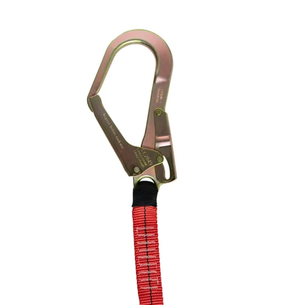 Amortiguador en Y en Cinta Plana Mosquetón Escala