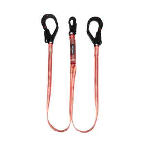 Amortiguador en Y en Cinta Kevlar Mosquetón Escala Dieléctrico