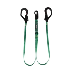 Amortiguador en Y en Cinta Ignifuga Mosquetón Escala Dieléctrico