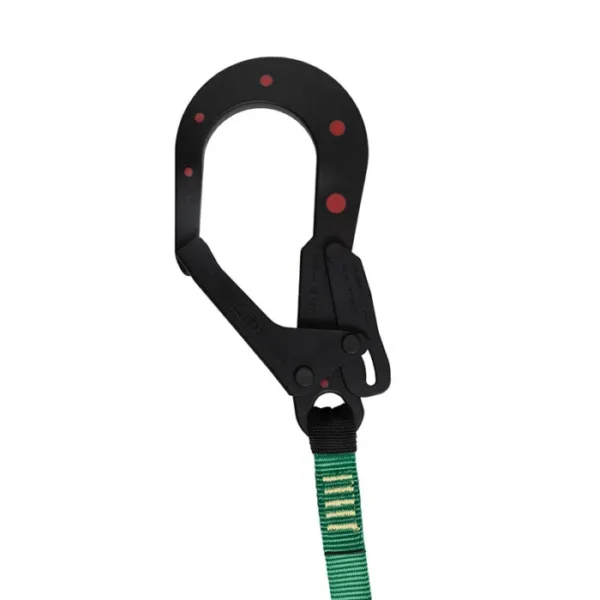 Amortiguador en Y en Cinta Ignifuga Mosquetón Escala Dieléctrico